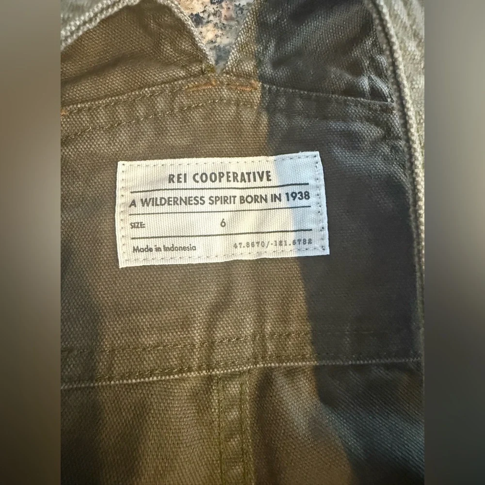 Rei women’s trailsmith overalls size 6 nwt - Picture 9 of 15